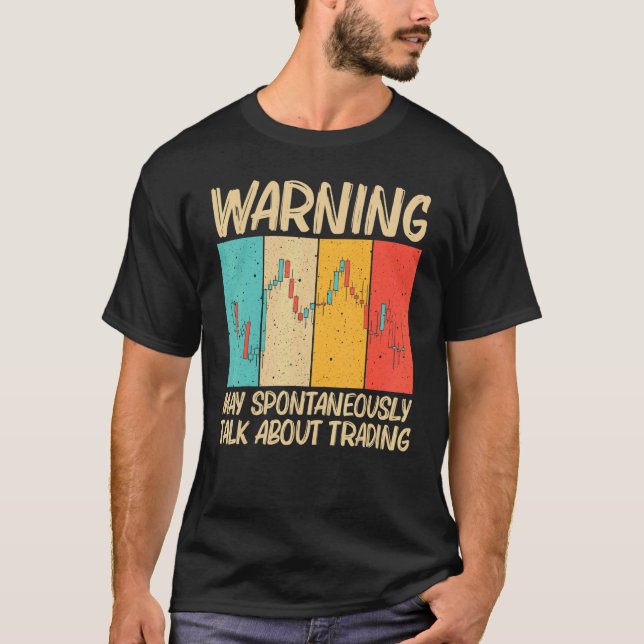Camiseta Comércio legal Para Homens, Bolsa De Valores (Frente)