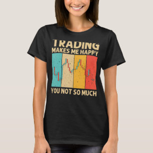 Camiseta Comércio legal Para Homens, Bolsa De Valores