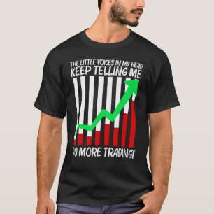 Camiseta Comércio legal Para Homens Mercado De Bolsa De Val