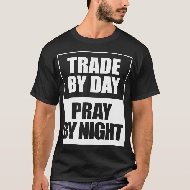 Camiseta Comércio por dia de oração por existências noturna (Frente)