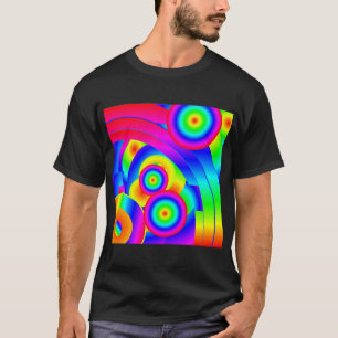 Camiseta Cometa abstrato