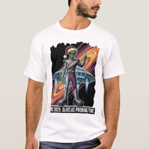 Camiseta Cometa ATLAS 3I engraçado