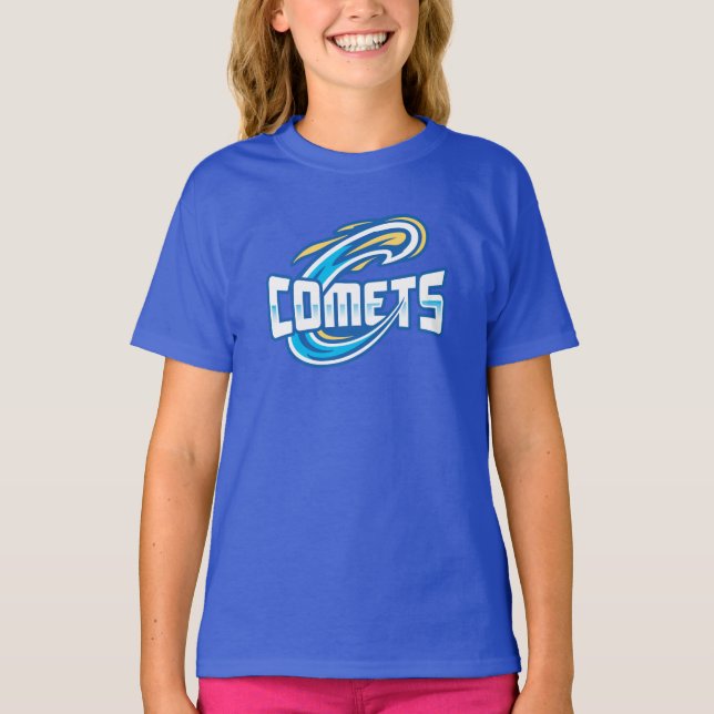 Camiseta Cometas do Cottey College (Frente)