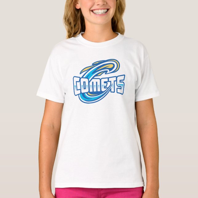 Camiseta Cometas do Cottey College (Frente)