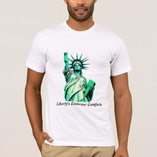 Camiseta Comfortos de Abraço da Liberdade