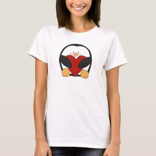 Camiseta ComfortSoft®, uma mulher pinguim