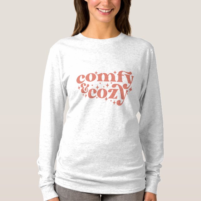 Camiseta Comfy & Cozy (Frente)