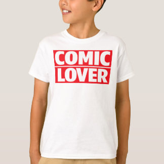 Camiseta Comic Book Lover Bold Design