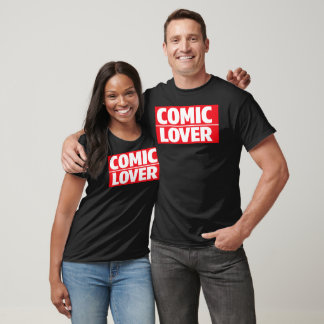 Camiseta Comic Book Lover Bold Design