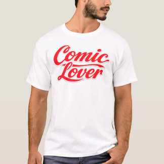 Camiseta Comic Book Lover Bold Design