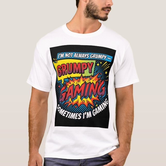 Camiseta Comic Book Pop Art (Frente)