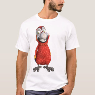 Camiseta comic de papagaio