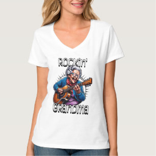 Camiseta Comic Engraçado da vovó
