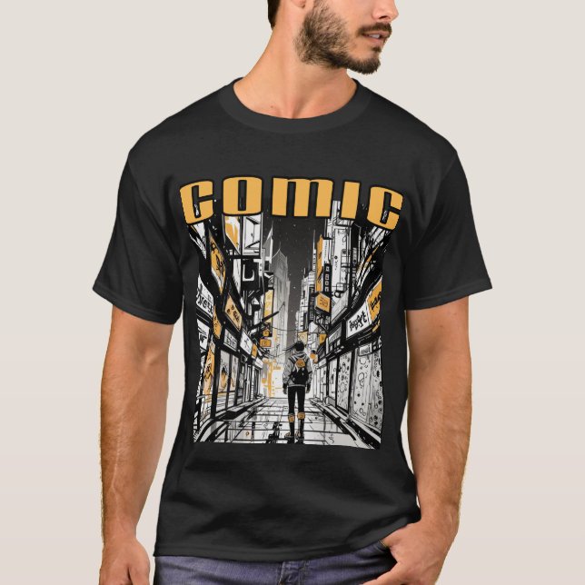 Camiseta Comic Japonês (Frente)