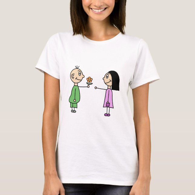 Camiseta Comic Liebespaar (Frente)