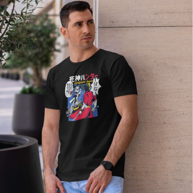 Camiseta Comic Monster Japonês (Criador carregado)