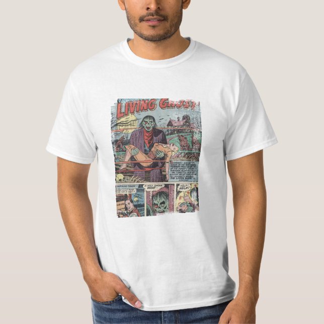 Camiseta Comic Vintage de 1950 (Frente)