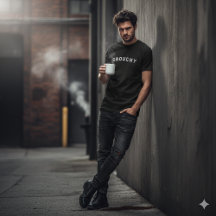 Camiseta Cômica de Citação de Humor Irritadiço