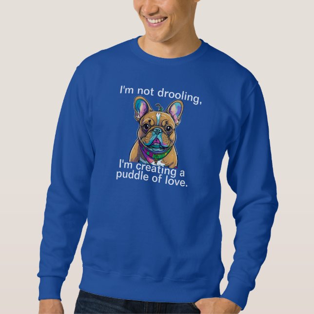 Camiseta Cômica "Não Babando" (Frente)