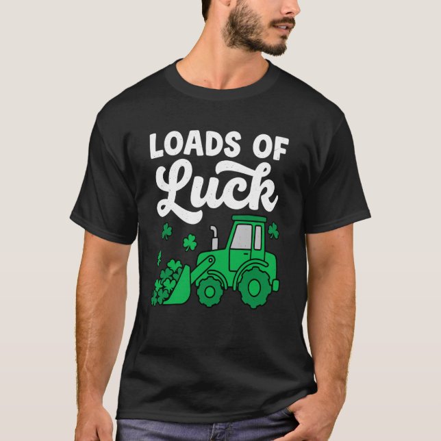 Camiseta Cômico Dia de S.Patricku2019s Muitas Cargas de Sor (Frente)