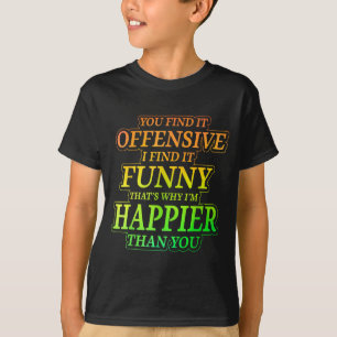 Camiseta Cômico Ofensivo Sarcástico Humor Citação Engraçado