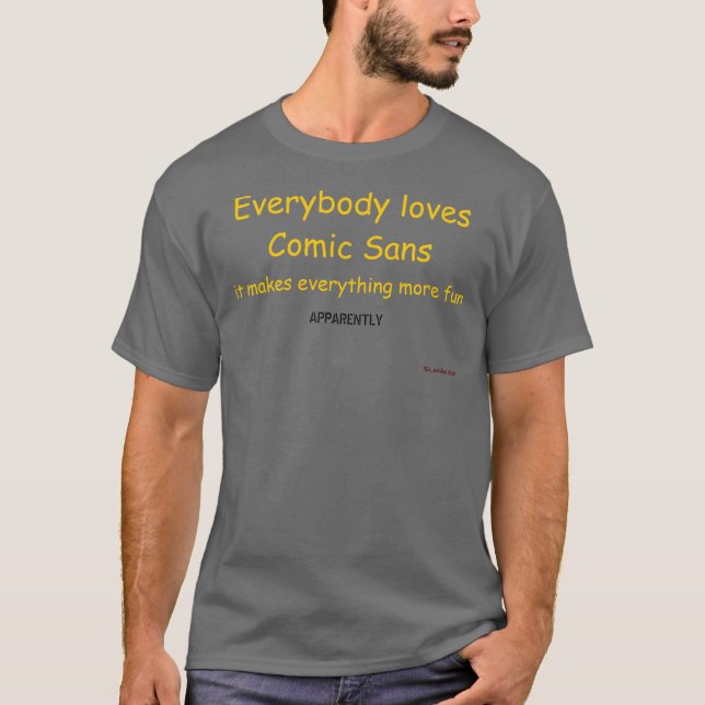 Camiseta Cómico sem é o divertimento (Frente)