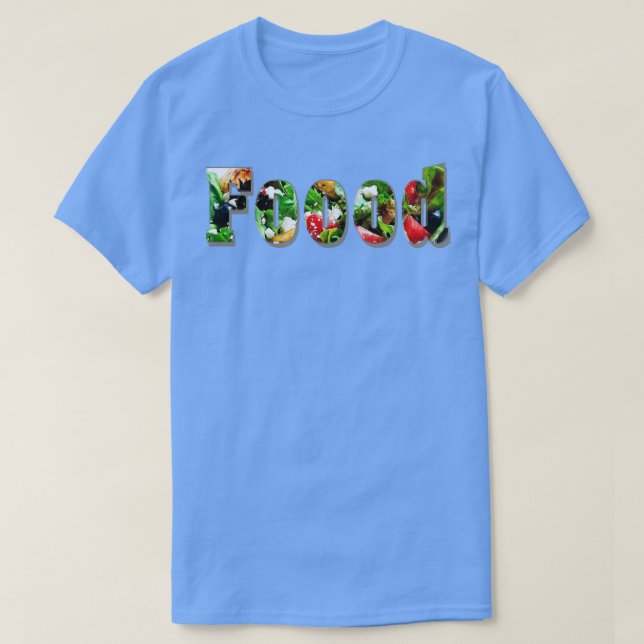 Camiseta Comida (Frente do Design)