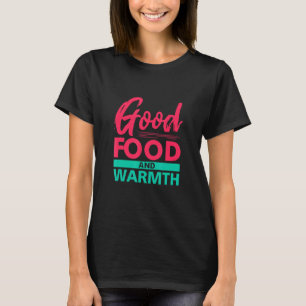 Camiseta Comida à base de plantas boa humor vegan