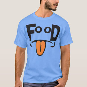 Camiseta comida amante da comida eu adoro comida comida