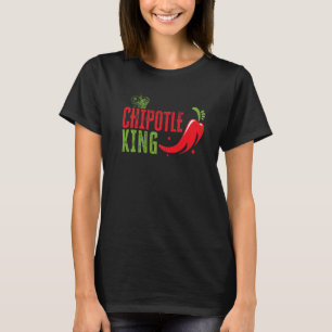 Camiseta Comida Apimentada Sabor Chili Rei Chipotle