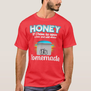 Camiseta Comida caseira cozinheira cozinheira cozinheira co
