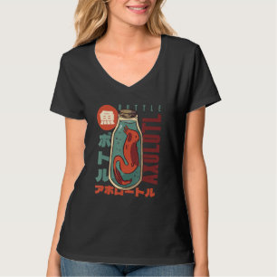 Camiseta Comida Caseira s Delícia Axolotl em Potes de Maso