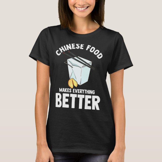 Camiseta Comida Chinesa Delivery Foodie Fofo (Frente)