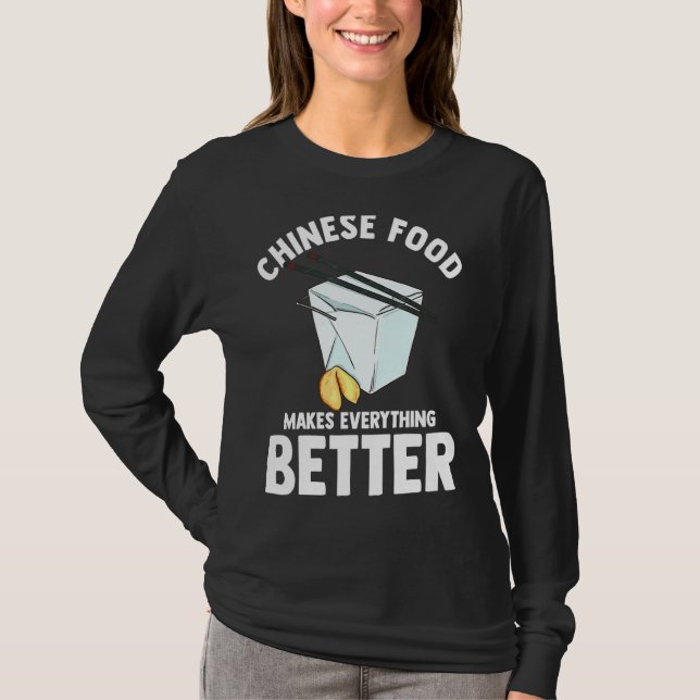 Camiseta Comida Chinesa Delivery Foodie Fofo (Frente)