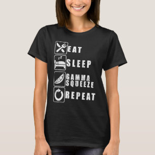 Camiseta Comida Comercializada Sono Gama Apertar Repetição