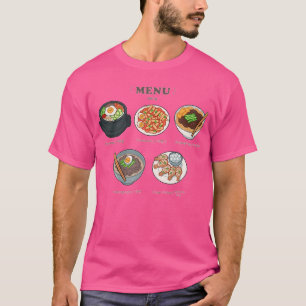 Camiseta Comida Coreana