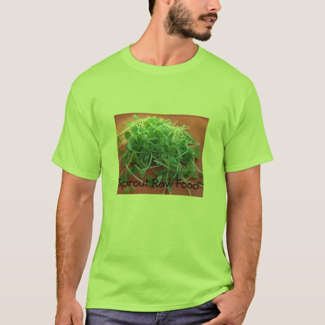 Camiseta Comida crua do Sprout (Frente)