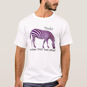 Camiseta Comida da zebra… hehe