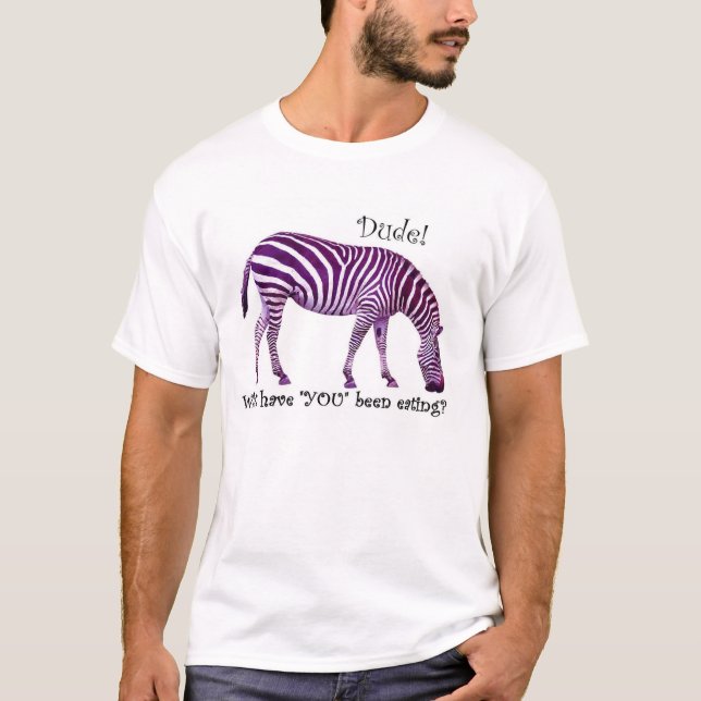 Camiseta Comida da zebra… hehe (Frente)