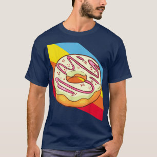 Camiseta Comida de bolos de padaria do Assar do Rosquinha D