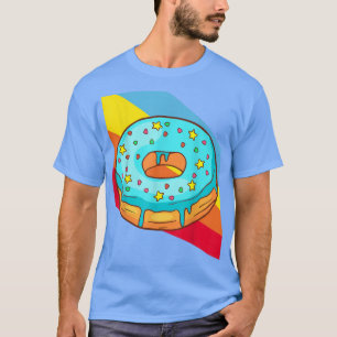 Camiseta Comida de bolos de padaria do Assar do Rosquinha D