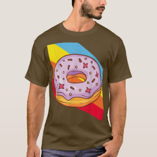 Camiseta Comida de bolos de padaria do Assar do Rosquinha D
