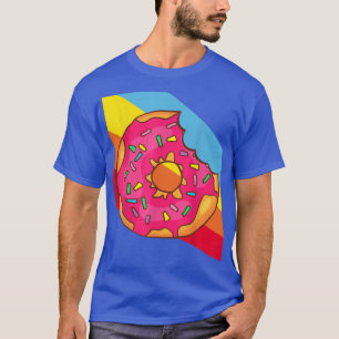 Camiseta Comida de bolos de padaria do Assar do Rosquinha D