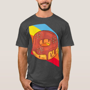 Camiseta Comida de bolos de padaria do Assar do Rosquinha D
