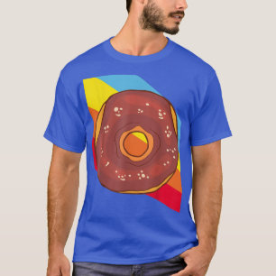 Camiseta Comida de bolos de padaria do Assar do Rosquinha D