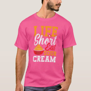 Camiseta Comida de Chaves de Sorvete Vegan Dip Onion Diping