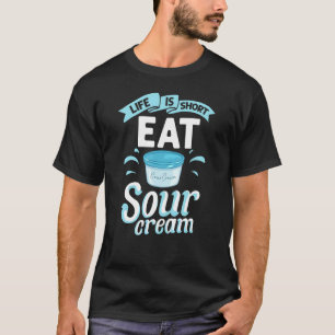 Camiseta Comida de Chaves de Sorvete Vegan Dip Onion Diping