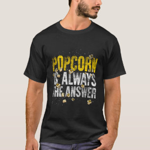 Camiseta Comida de cinema Lover Movie Night Gifa Ideia Popc