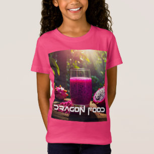 Camiseta COMIDA DE DRAGÃO - FRUTA DRAGÃO (Pitahaya)