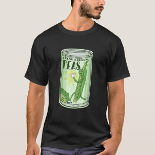 Camiseta Comida de ervilhas enlatadas